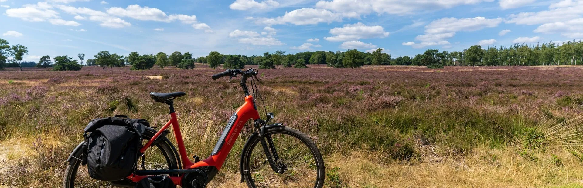 Banner fiets en wandel